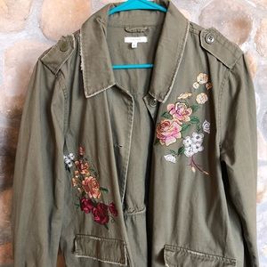 Army green jacket